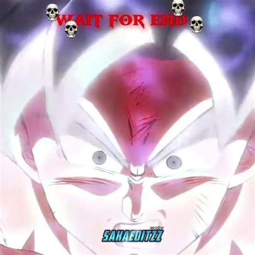 The last scream 🥶|Goku|#anime #goku #edit