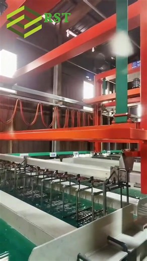 Custom design rack electroplating line Used for galvanizing, nickel plating, chrome plating, copper plating, cadmium plating, tin plating etc. Welcome to inquiry whatsapp 86-18132654670. #electroplating #plating #rack #hanging #chemical #degreasing #pickling #acid #alkaline #process #hardware #metal #turnkey #machine #machinery #machines #plant #equipment | Marisa Ruisite