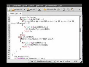 SDL tutorial 18 - make a simple menu (part 3)