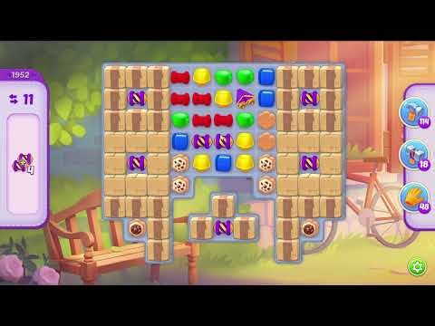Homescapes 1952 Hard Level - 14 moves - NO BooSTERS