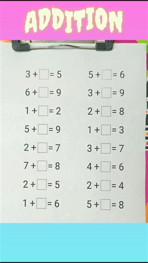 Can You Find the Missing Number? 🤔🔢 | Easy Math for Kids #missingnumber #mathquiz #Shorts