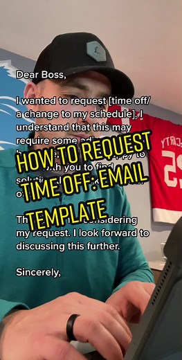 Professional Email Template for Requesting Time Off