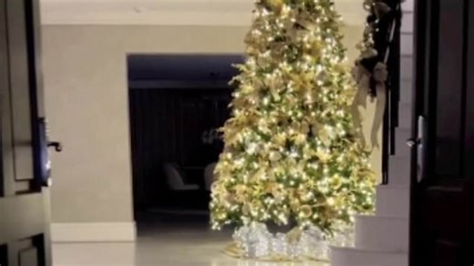 Mark Wright shares a video of Christmas 2022 decorations at his house
