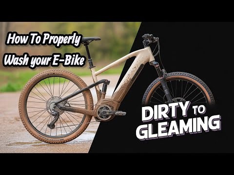 How to properly wash your E Bike