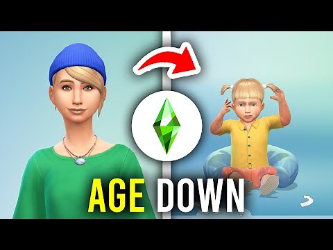How To Age Down Sim In Sims 4 - Step By Step