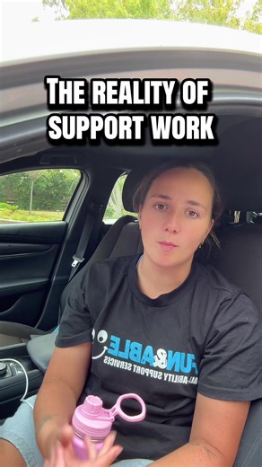 High and lows & I’ve come off the night shift feeling SO great. This is the reality of support work #supportwork #ndis #allability #supportworkers