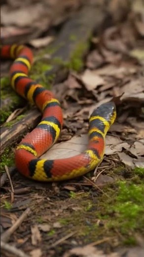 The Deadly Eastern Coral Snake