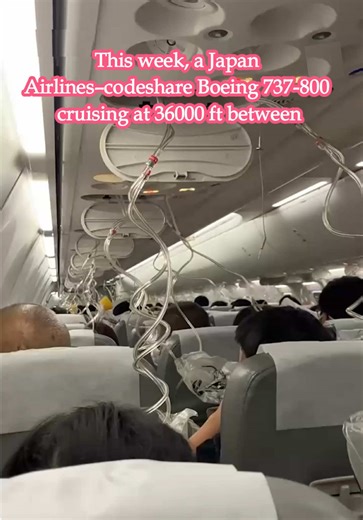 Japan Airlines Boeing 737 Emergency Descent Incident