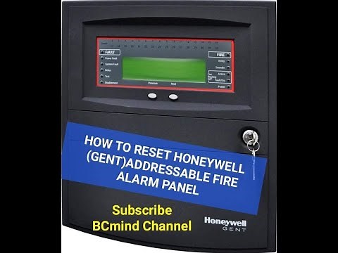 How to "Reset " Honeywell (Gent) addressable fire alarm panel
