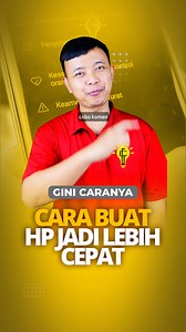 34K views · 872 reactions | Tutorial cara buat hp jadi lebih cepat #gimanacaranya #ginicaranya #ginicaranyaofficial #ginicaranyatutorial #brokuh | GINI CARANYA | Facebook