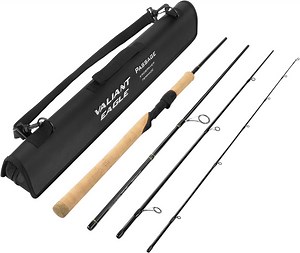 KastKing Passage Travel Fishing Rods, 4 Pc Pack Rods, Casting IM6 Graphite Blank, Ti Oxide LTS Ring Guides-Valiant Eagle