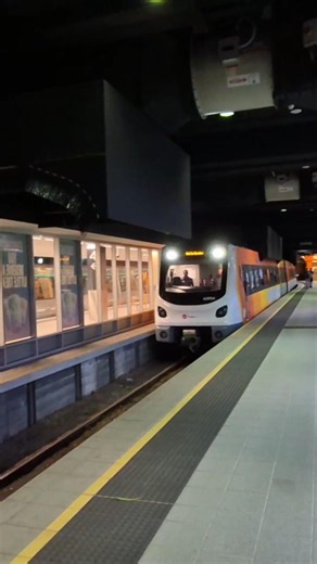 New Australind arriving into Perth Station