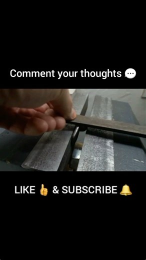 Filing Metal Part 🔧 Precision Hand Work