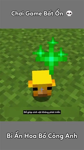 The Mystery of the Dandelion #shorts #minecraft