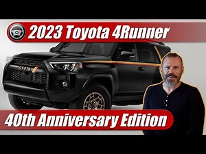 2023 Toyota 4Runner 40th Anniversary Edition