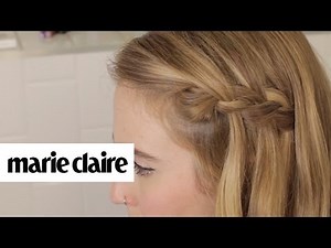 Create a Flowing Waterfall Braid