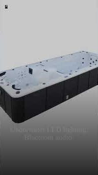 Titan Swim Spa | 10-Person 4.3m Pool & Hot Tub Combined | Steam & Oak vertical