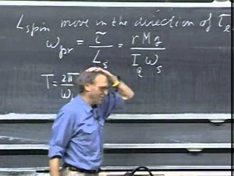 Lec 24: Rolling Motion, Gyroscopes | 8.01 Classical Mechanics, Fall 1999 (Walter Lewin)
