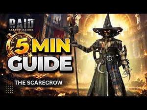 The Scarecrow | Best Build in 5 Min | Raid Shadow Legends