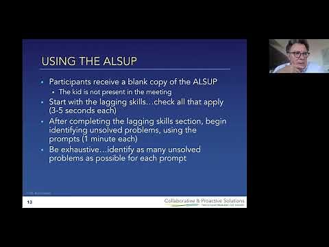 Assessment of Lagging Skills & Unsolved Problems