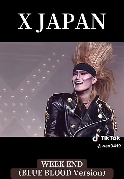 X JAPANのウィークエンドライブパフォーマンス