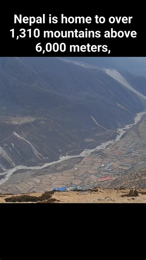 Nepal is home to over 1,310 mountains above 6,000 meters, including all eight of the world's 14 highest peaks (eight-thousanders) like Mount Everest, with 414 officially recognized and open for climbing by the government. #nepal #mountains #himalayan #trekkinginnepal #hiking #trekking @top fans | Trekking In Nepal