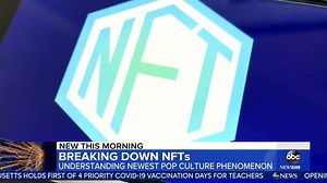 41K views · 80 reactions | A LOOK AT A NEW PHENOMENON: NFTs, known as “non-fungible tokens,” represents an online marketplace where digital collectibles or creations are bought and sold, sometimes fetching prices in the millions. https://gma.abc/39mnytu | Good Morning America | Facebook