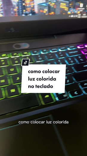 Como personalizar a iluminação do teclado no notebook Dell