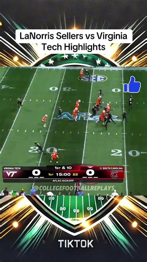 LaNorris Sellers Dominates Virginia Tech Highlights