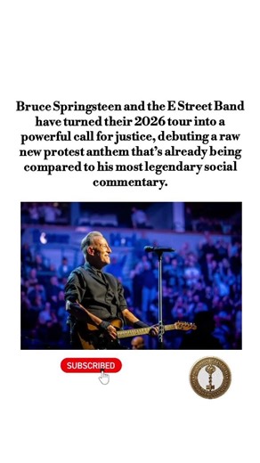 Springsteen Debuts "Streets of Minneapolis" on 2026 Tour#brucespringsteen #estreetband #streets