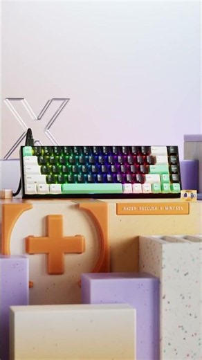 An edit worthy of the Razer Reclusa X Mini 65%. #razer #keyboard #edit