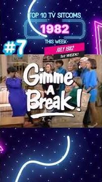 THIS WEEK in 1982 Top 10 TV SITCOMS! 1st Week of JULY 1982 #80s