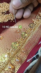 33K views · 271 reactions | 瑱淋Hanging stitch method ✅ #Masukreja #hangingstitch #handwork #clothing #fbshort | Masuk Reja | Facebook