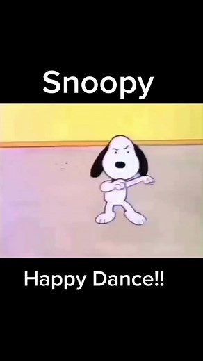 Snoopy Happy Dance: Classic Cartoon Dance Moves