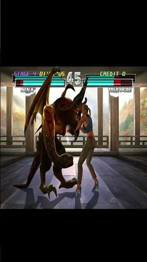 Law and Nina tekken tag tournament gameplay #short