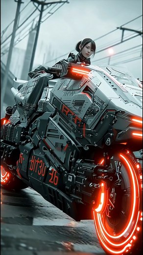 8M views · 43K reactions |  メカファントム｜메카팬텀｜Mecha Phantom｜機幻突襲 #sciencefiction #femalerider #mechanic #cyberpunk | Honda二輪高雄店-鮑承峯 | Facebook