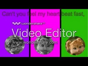 The Chipettes - Everytime we touch (lyrics)