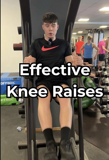 Alfie Evans (@aefitnesstok) - Effective Knee Raises✅ | Leg Raises