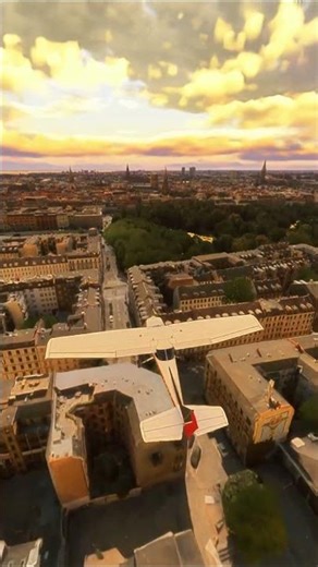 Flight Over Copenhagen — Beautiful Denmark Views 🇩🇰☀️