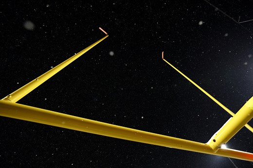 NFL field goal posts aren’t the color you think they are