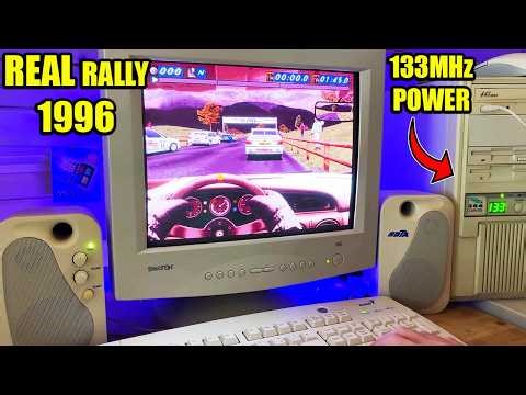 POV: It’s 1996 and you just bought the best Rally game ever made. (Pentium 133 + MS-DOS)
