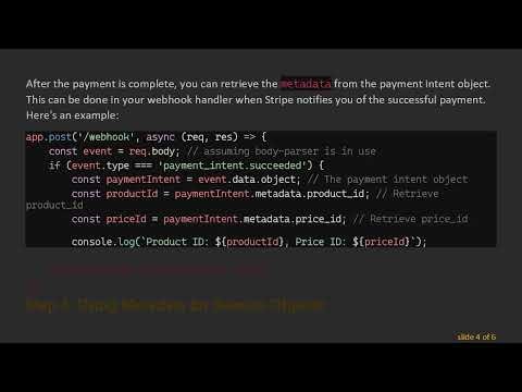 How to Retrieve product_id and price_id from Stripe Payment Sessions