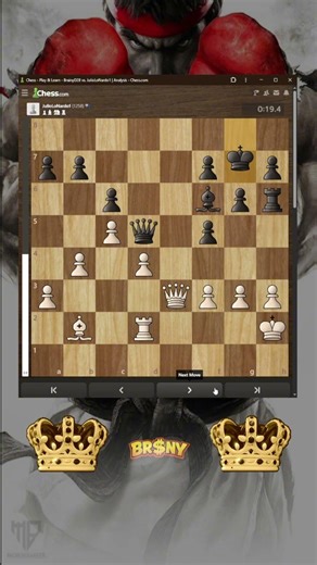 Mortal combat. 🏆 #chess #reels #puzzle #gamepaly #viral