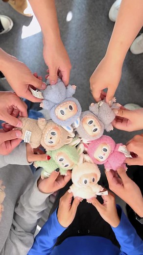 WOW! Fluffy LABUBU! Can't wait to take her for a trip! #POPMART #themonsters #labubu #asmr #labubumacarons #vinyltoy #arttoy #unboxing #fun #fyp #foryoupageofficiall