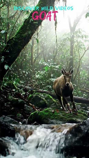 Jungle Goat: A Majestic Journey Through the Wild #shorts #shortsusa