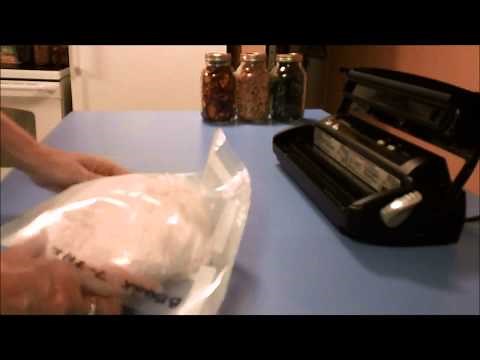 How To Vacuum Seal Flour