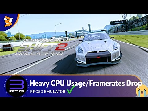 RPCS3 v0.0.38-18345 - NFS Shift 2: Unleashed (Playable??/Vulkan)
