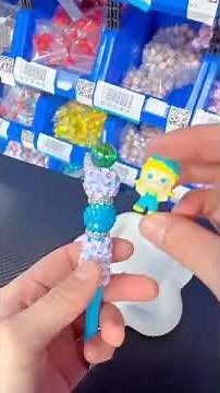 Step by step tutorial on how to make Beaded Pen