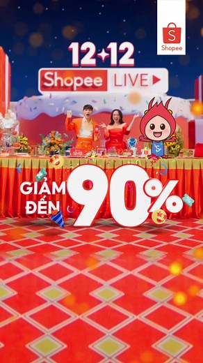Sinh nhật Shopee 12.12: Sale Khủng và Giảm Giá Đến 90%