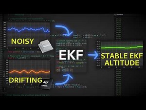 How Drones Estimate Altitude (Extended Kalman Filter Explained)